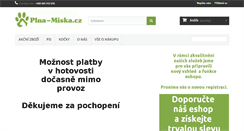 Desktop Screenshot of plna-miska.cz